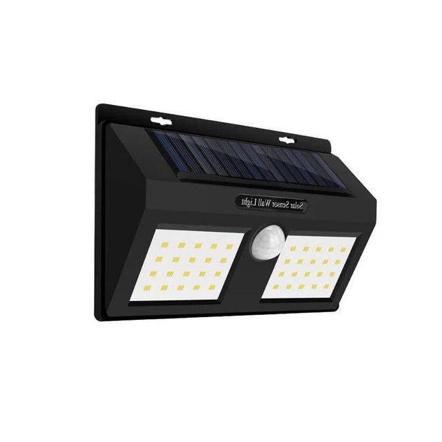 Solcellsvägglampa Med Sensor IP65-Lampconcept.se