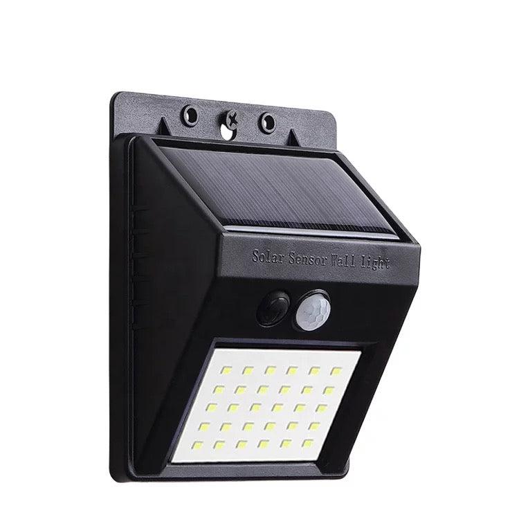 Solcellsvägglampa Med Sensor IP65-Lampconcept.se