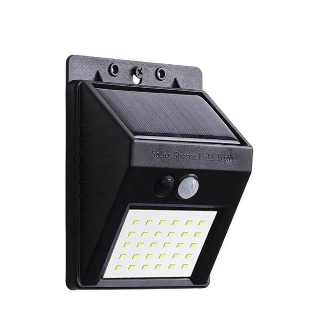 Solcellsvägglampa Med Sensor IP65-Lampconcept.se