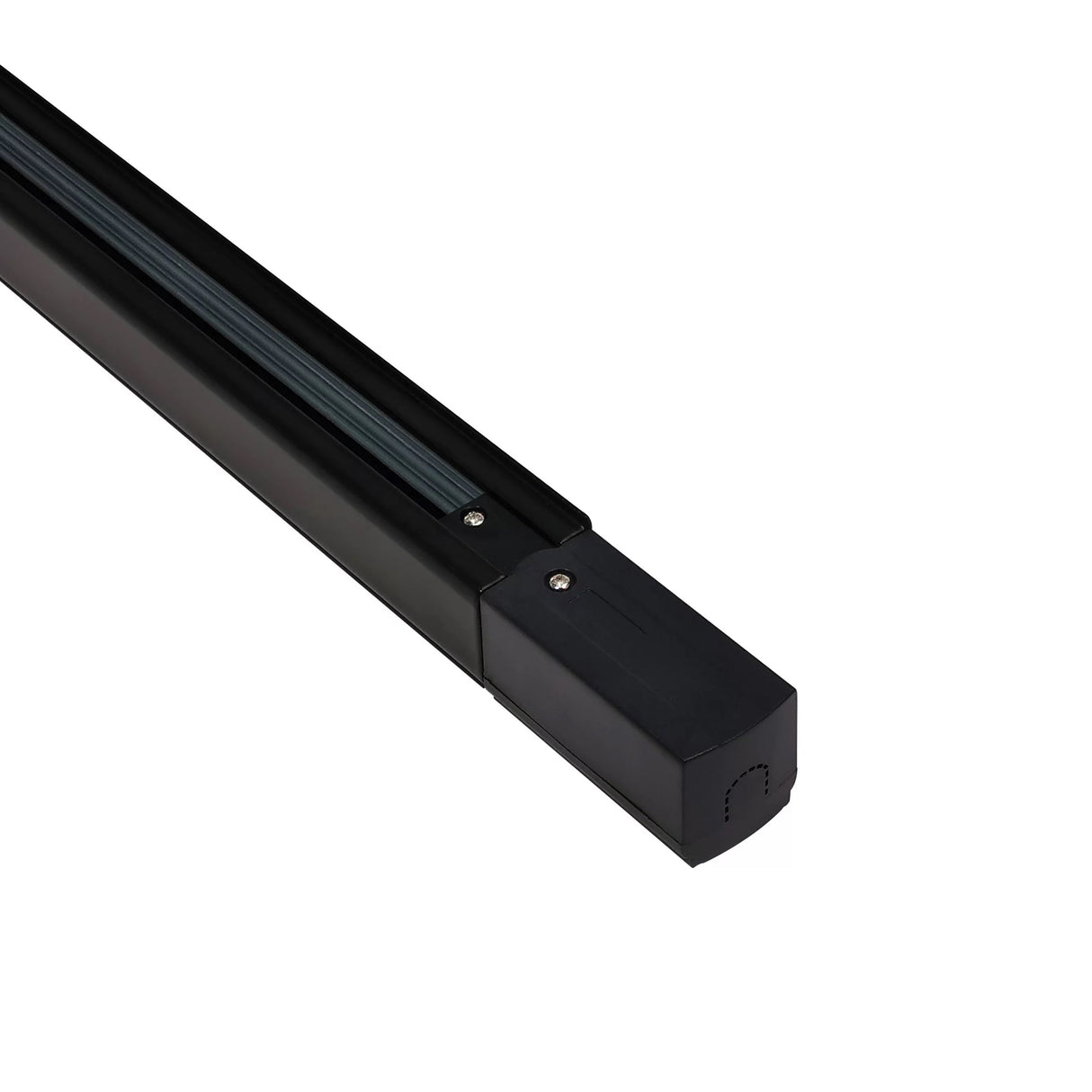 Strömskena 3-Faset 1M Svart