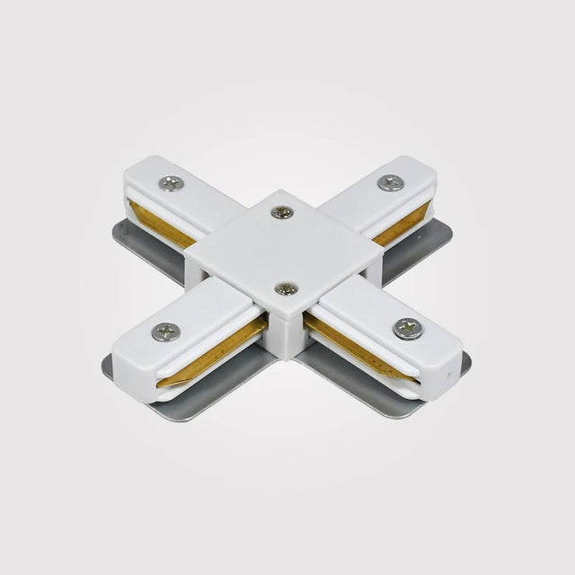 X-Stykke Strømskinne 1-Faset Hvid