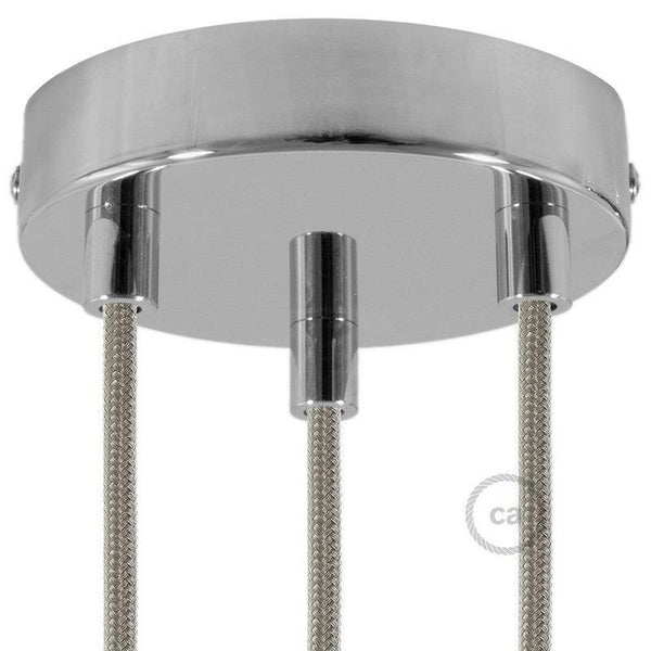 Takkopp Til 3 Ø12 Klar Krom-Lampconcept.se