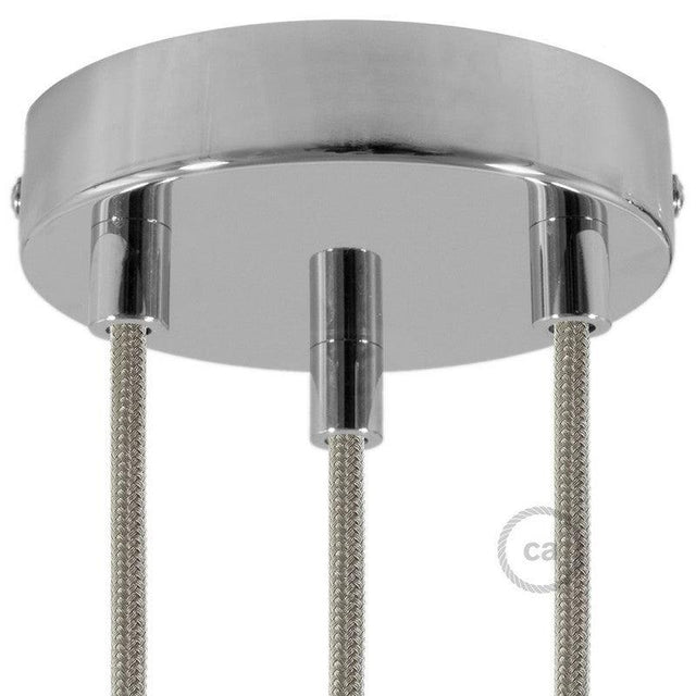 Takkopp Til 3 Ø12 Klar Krom-Lampconcept.se