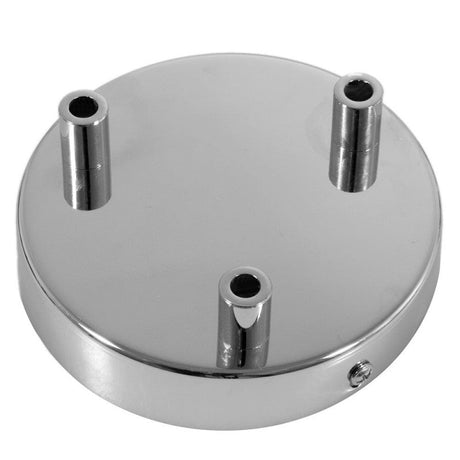 Takkopp Til 3 Ø12 Klar Krom-Lampconcept.se