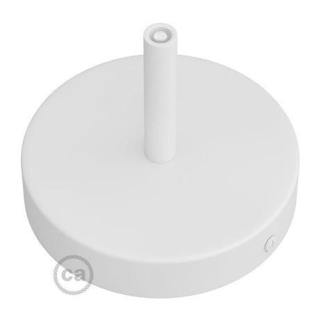 Takkopp För 1 Lampa Med 7cm Skaft Vit-Lampconcept.se