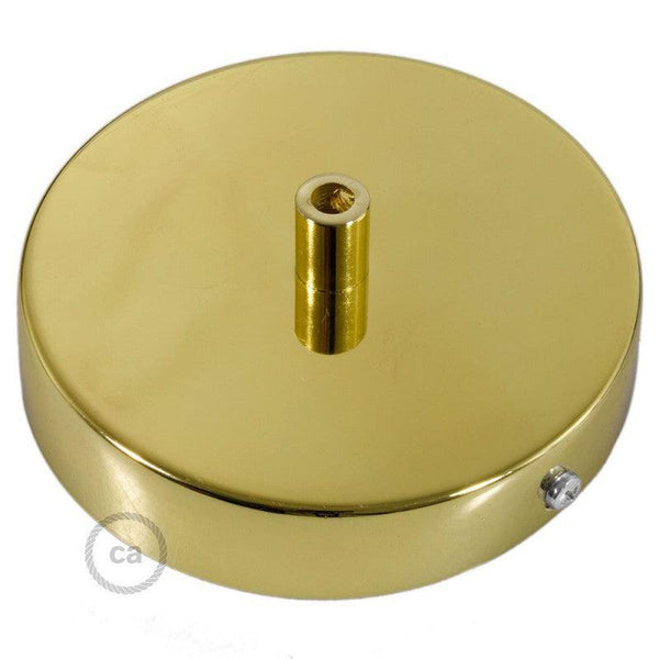 Takkopp För 1 Lampa Ø12 Klar Mässing-Lampconcept.se