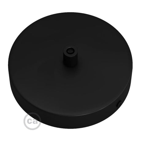 Takkopp För 1 Lampa Ø12 Matt Svart-Lampconcept.se