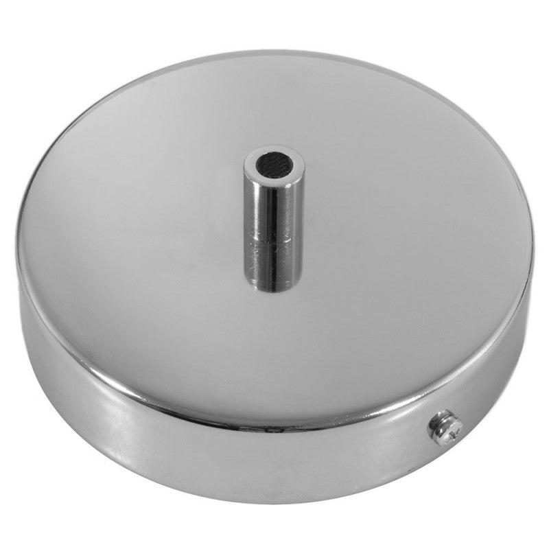 Takkopp För 1 Lampa Ø12 Klar Krom-Lampconcept.se