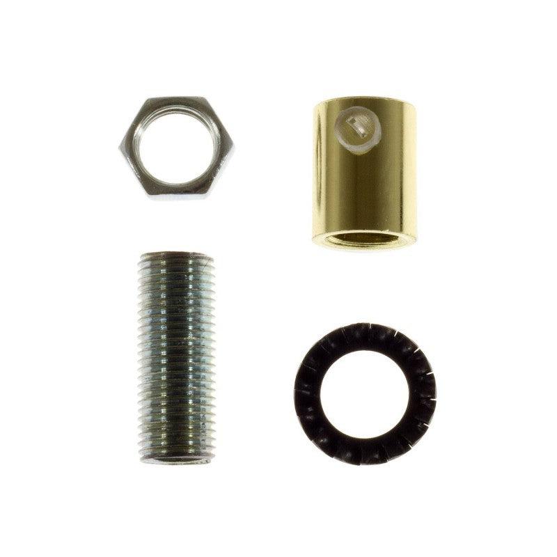 Cylinder Kabelklämma Klar Mässing-Lampconcept.se