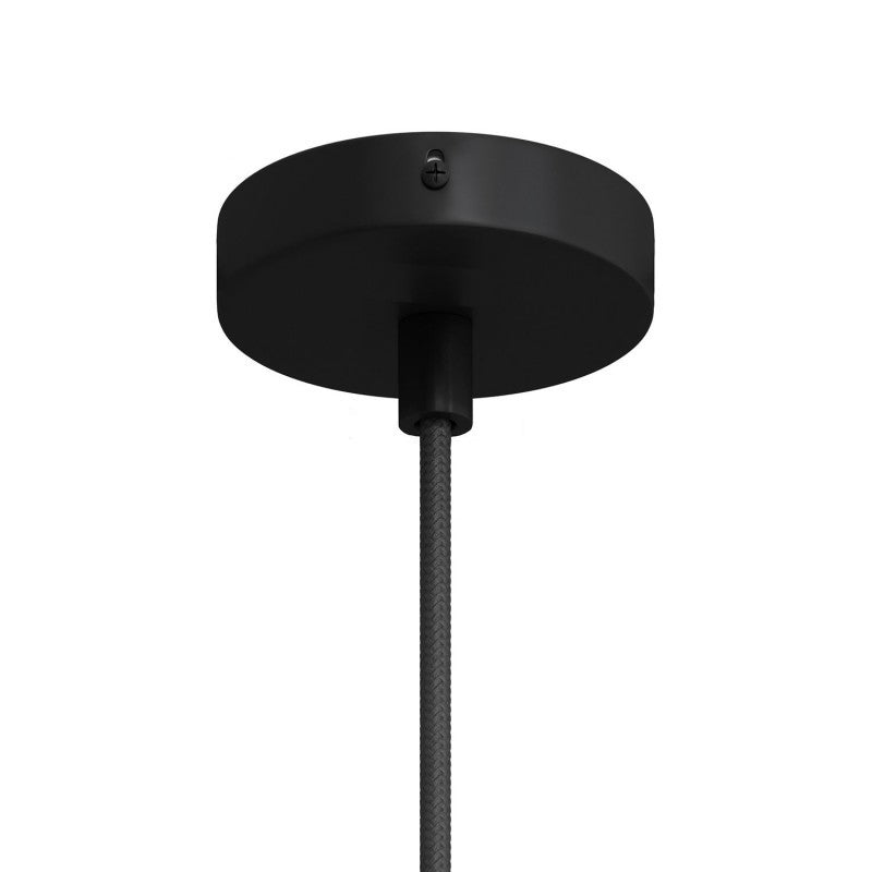 Minirosett för en lampa Ø8.3 Svart-Lampconcept.se