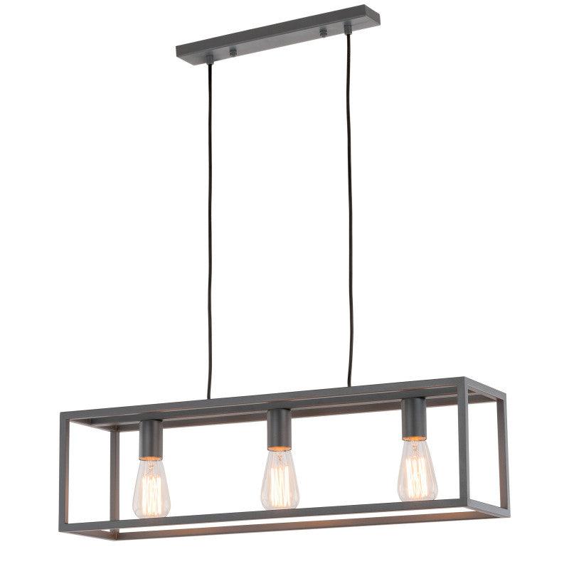 Sigalo 3-Taklampa Svart-Lampconcept.se