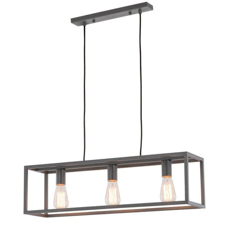 Sigalo 3-Taklampa Svart-Lampconcept.se