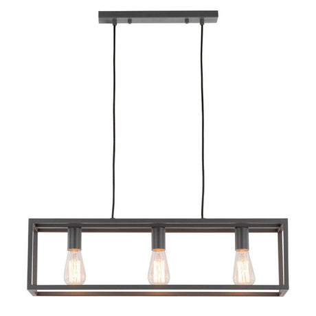 Sigalo 3-Taklampa Svart-Lampconcept.se