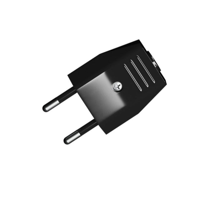 Plugg Platt Svart-Lampconcept.se