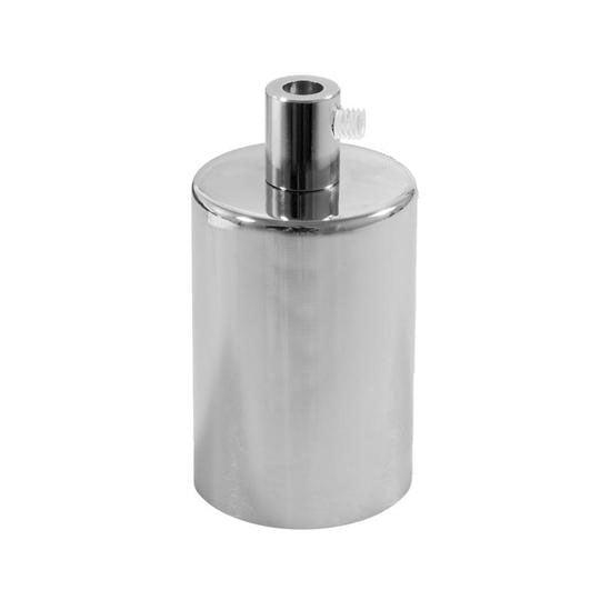 Cylinder Lamphållare Krom-Lampconcept.se